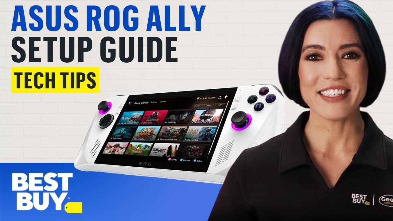 How to Set Up the ASUS ROG Ally | Tech Tips from Best Buy thumbnail