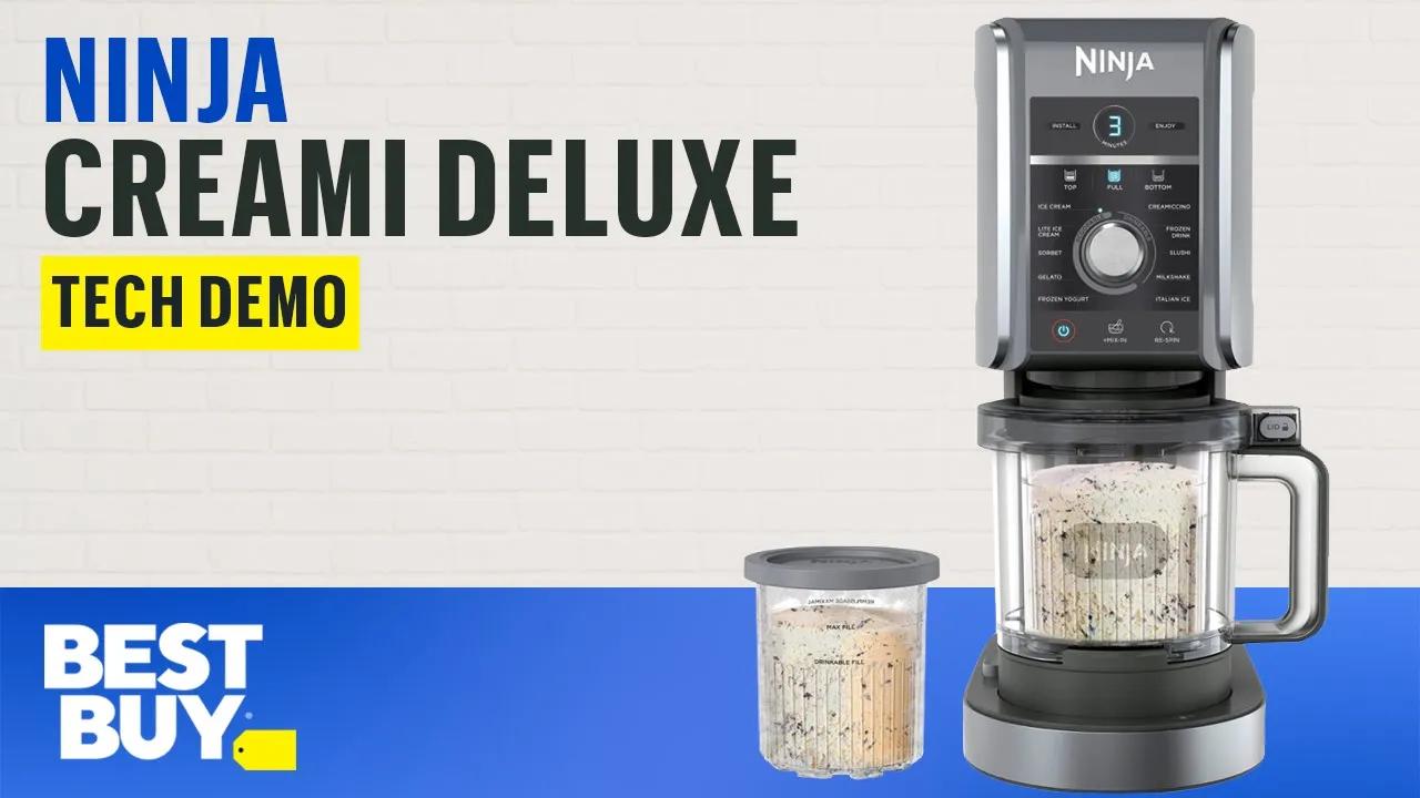 Customize Your Own Dreamy Dessert With the Ninja CREAMi Deluxe | Tech Demo | Best Buy thumbnail