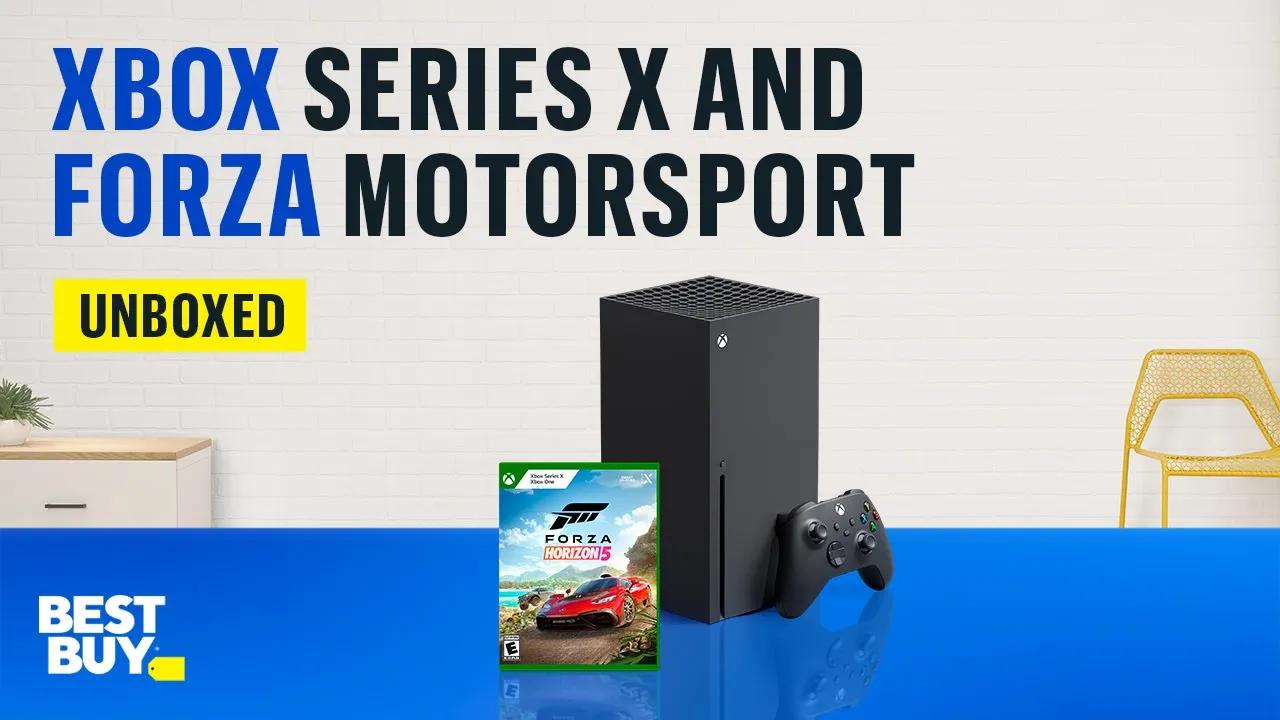 Xbox Series X and Forza Motorsport — from Best Buy thumbnail