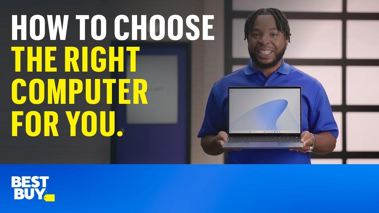 How to choose the right computer for you. Tech Tips from Best Buy. thumbnail