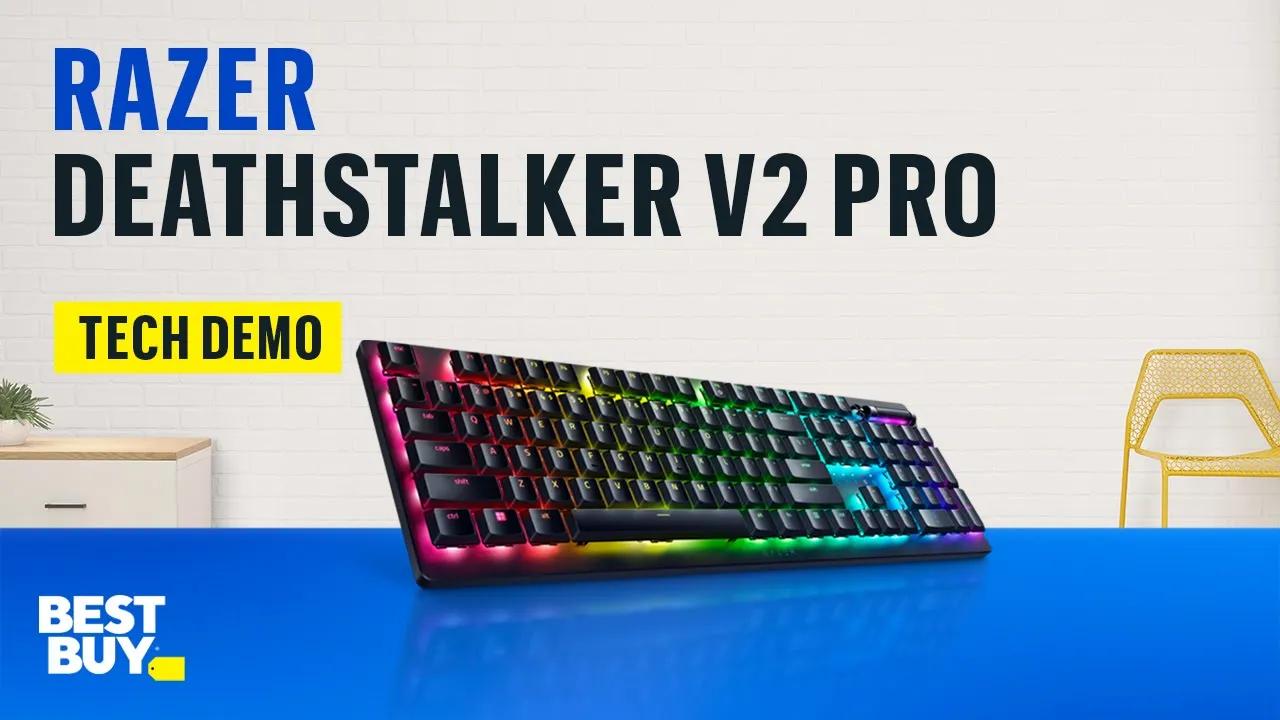 Razer DeathStalker V2 Pro Gaming Keyboard — from Best Buy thumbnail