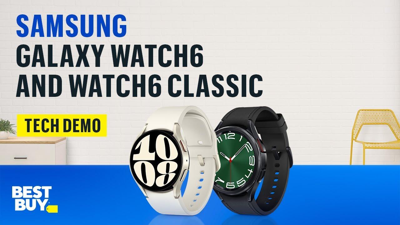 Samsung Galaxy Watch6 and Watch6 Classic — From Best Buy thumbnail