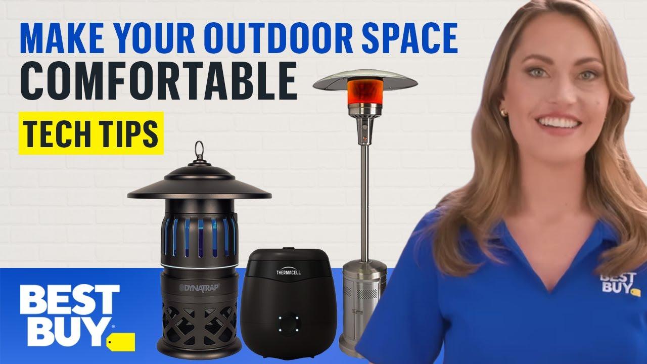 Making Your Outdoor Space Comfortable - Tech Tips from Best Buy thumbnail