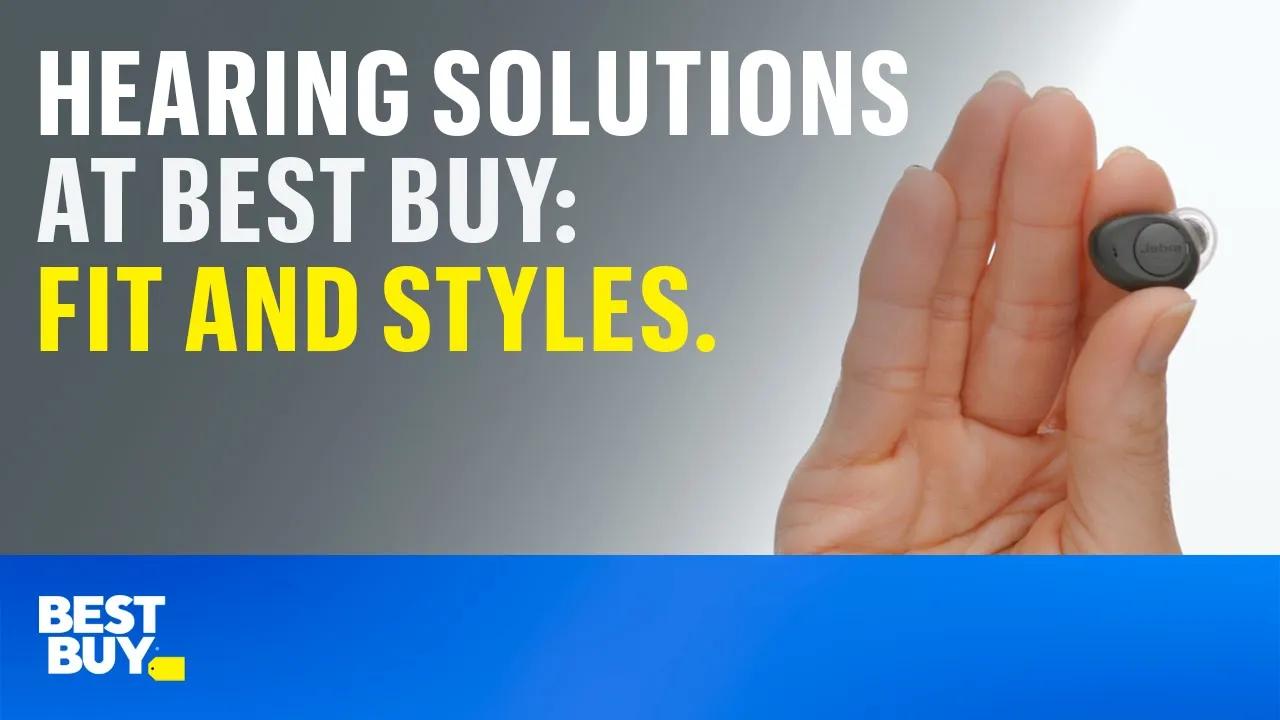 Hearing solutions at Best Buy: Fit and styles. thumbnail