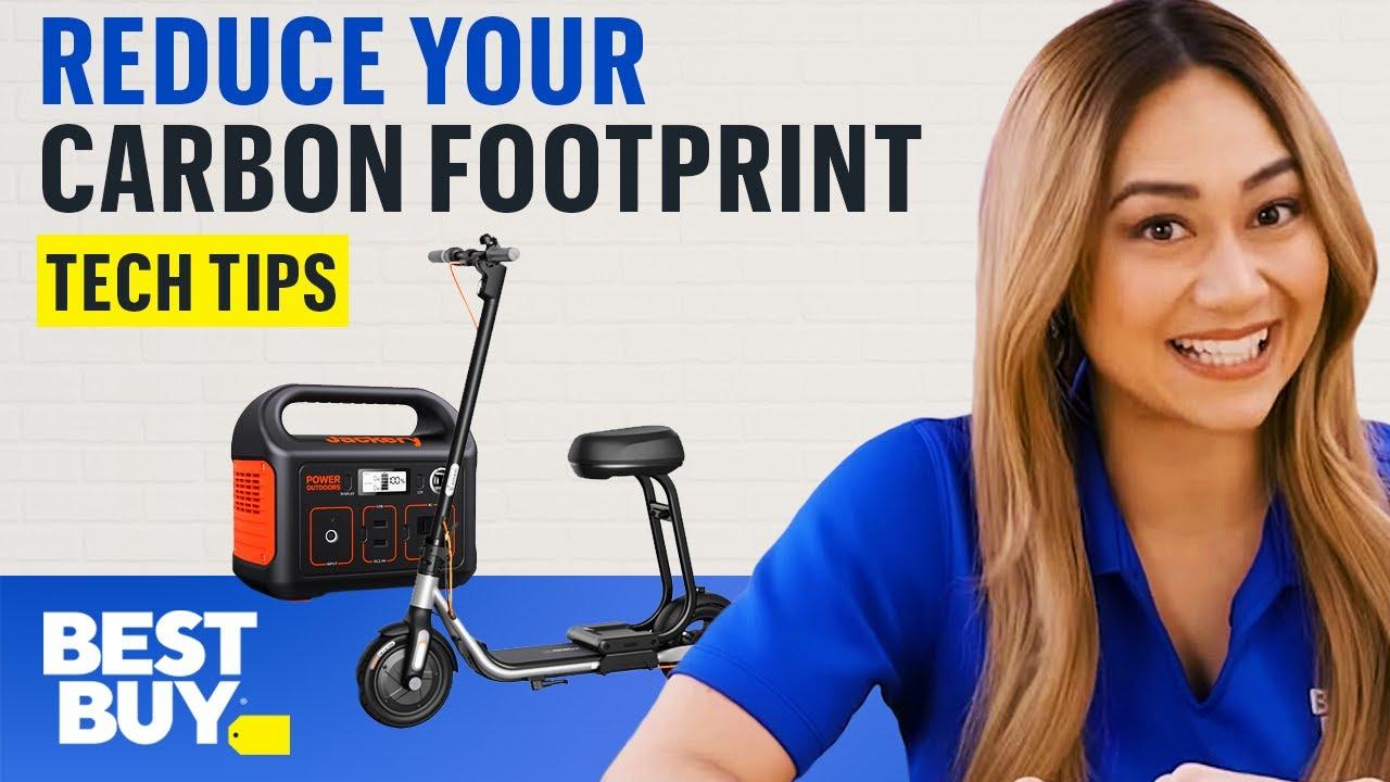 10 Ways to Help Lower Your Carbon Footprint Using Technology - Tech Tips from Best Buy thumbnail