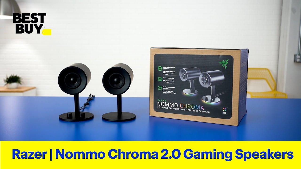 Razer Nommo Chroma 2.0 Gaming Speakers – From Best Buy thumbnail