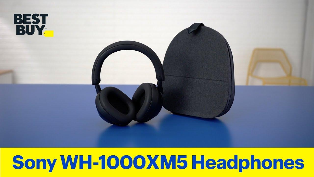 Sony WH-1000XM5 Wireless Noise-Canceling Over-the-Ear Headphones - from Best Buy thumbnail