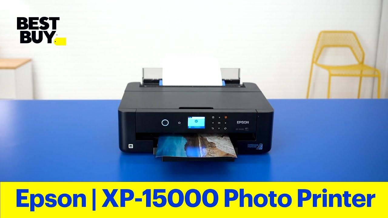 Epson Expression XP-15000 Wireless Photo Printer Demo - from Best Buy thumbnail