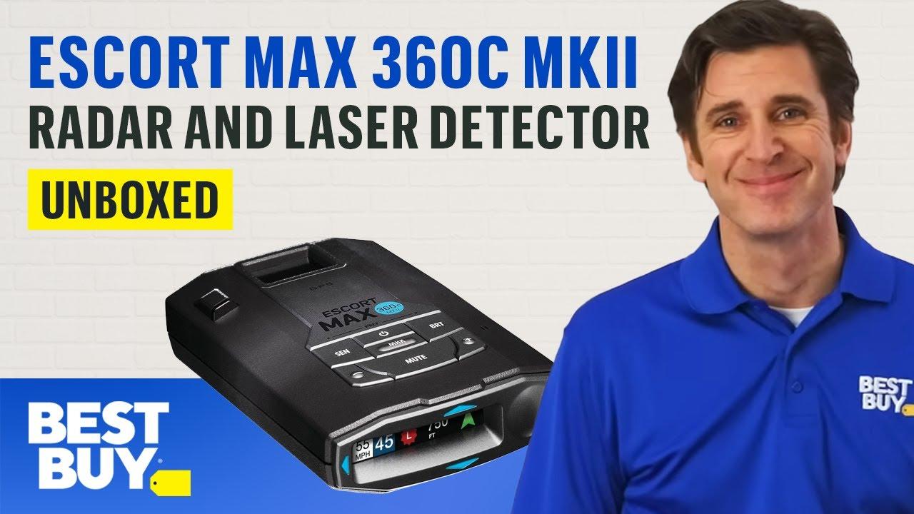 Escort Max 360c MKII Radar and Laser Detector - Unboxed from Best Buy thumbnail