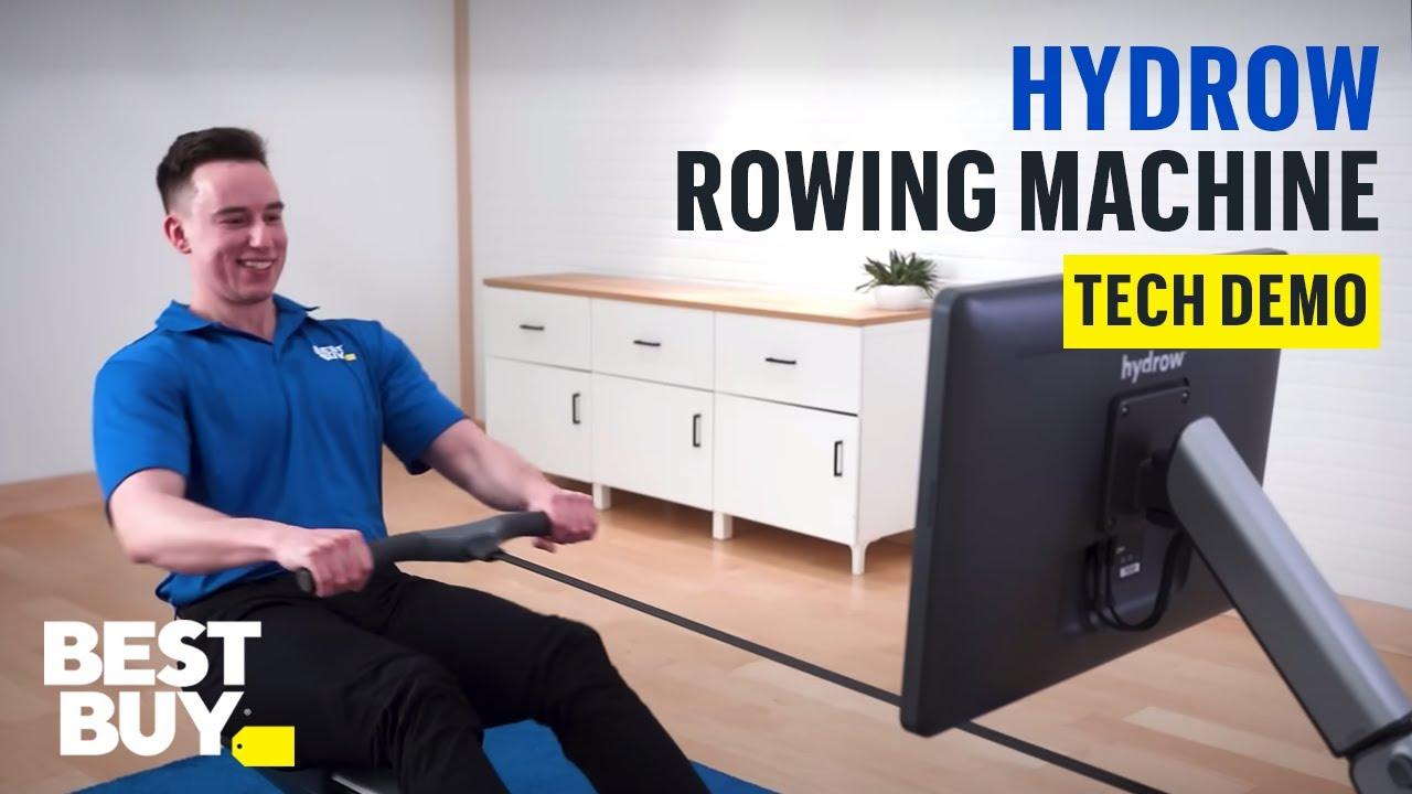 Work Out from Home with the Hydrow Rowing Machine - Tech Demo from Best Buy thumbnail