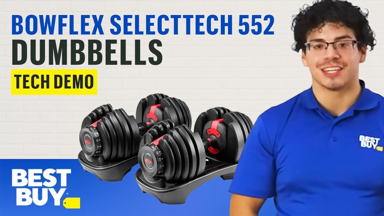 Bowflex SelectTech 552 Adjustable Dumbbells - Tech Demo from Best Buy thumbnail