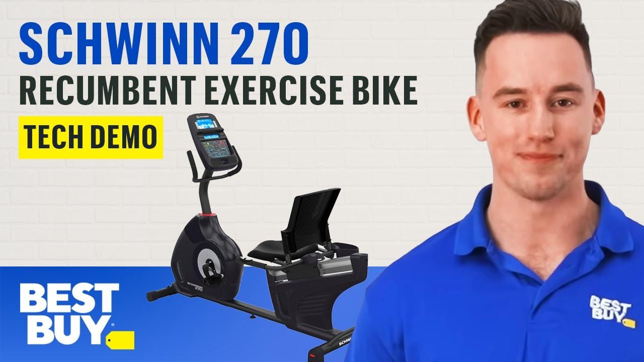 The Schwinn 270 Recumbent Exercise Bike - Tech Demo from Best Buy thumbnail