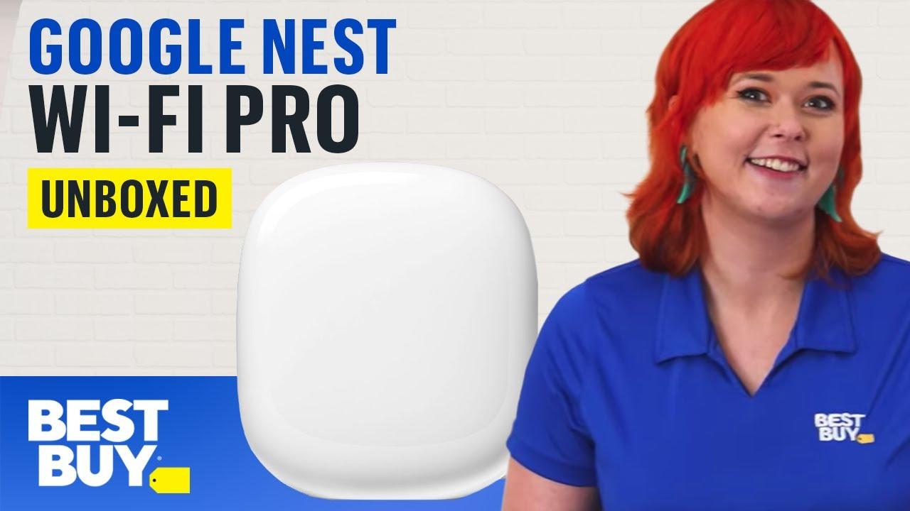 Enjoy a 6GHz Connection with the Google Nest Wi-Fi Pro - Unboxed from Best Buy thumbnail