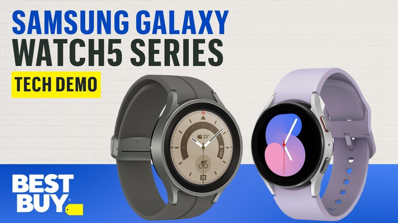 Samsung Galaxy Watch5 and Watch5 Pro - Tech Demo from Best Buy thumbnail