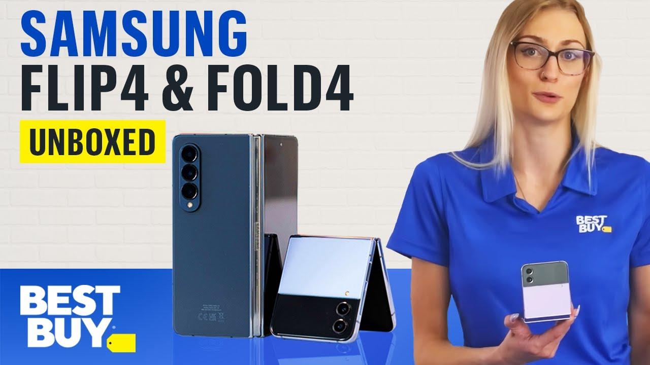 The Samsung Galaxy Z Flip4 & Fold4 | Unboxed from Best Buy thumbnail