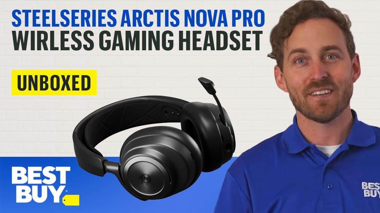 Immersive Gaming with the SteelSeries Arctis Nova Pro Wireles Gaming Headset - Unboxed from Best Buy thumbnail