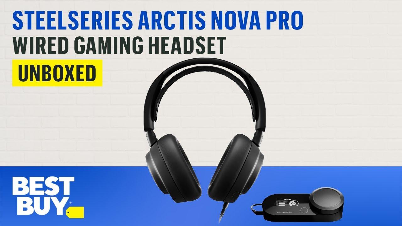 SteelSeries Arctis Nova Pro Wired Gaming Headset - Unboxed from Best Buy thumbnail