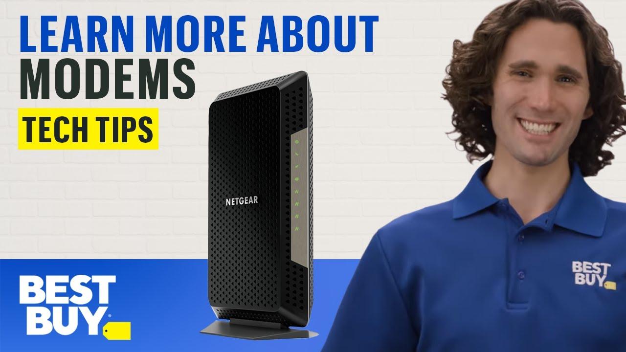 Learning More About Modems - Tech Tips from Best Buy thumbnail