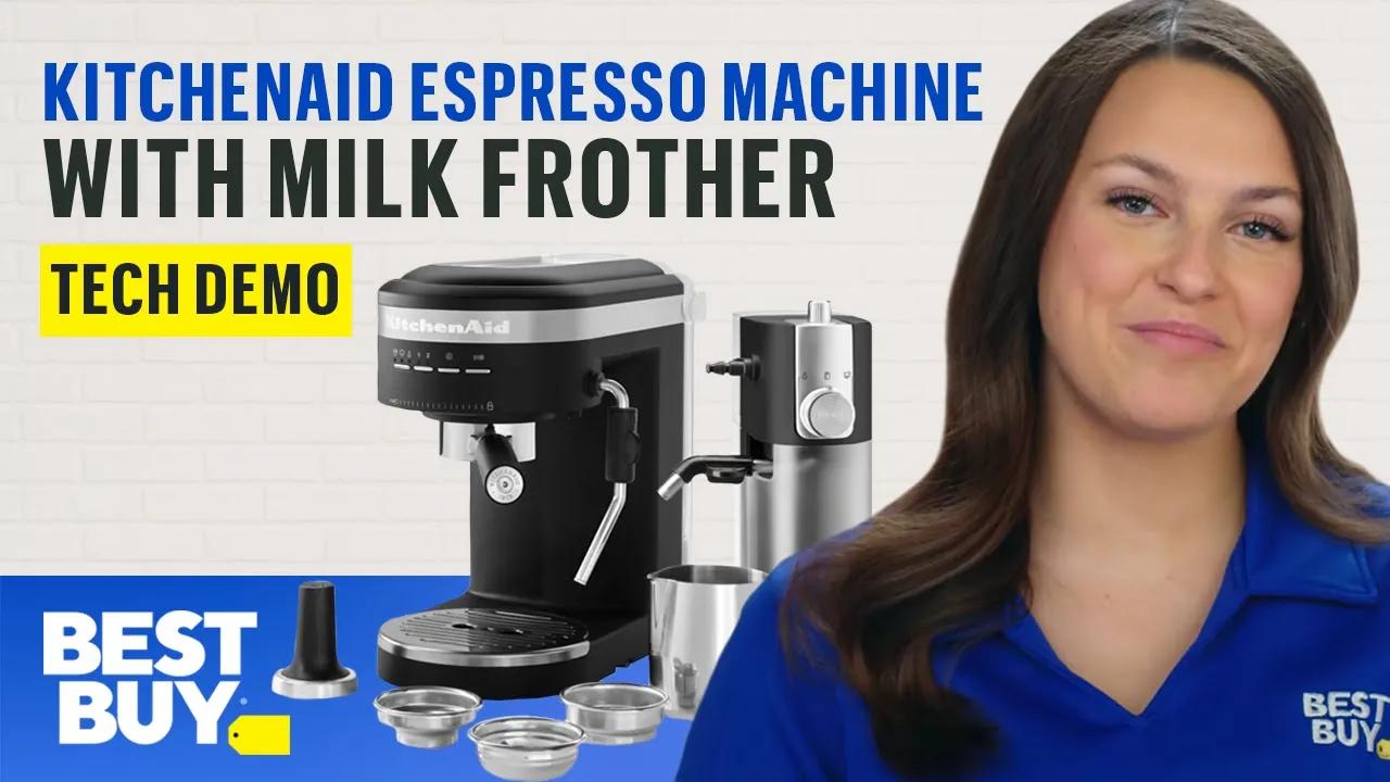 KitchenAid Espresso Machine with Milk Frother - Tech Demo from Best Buy thumbnail