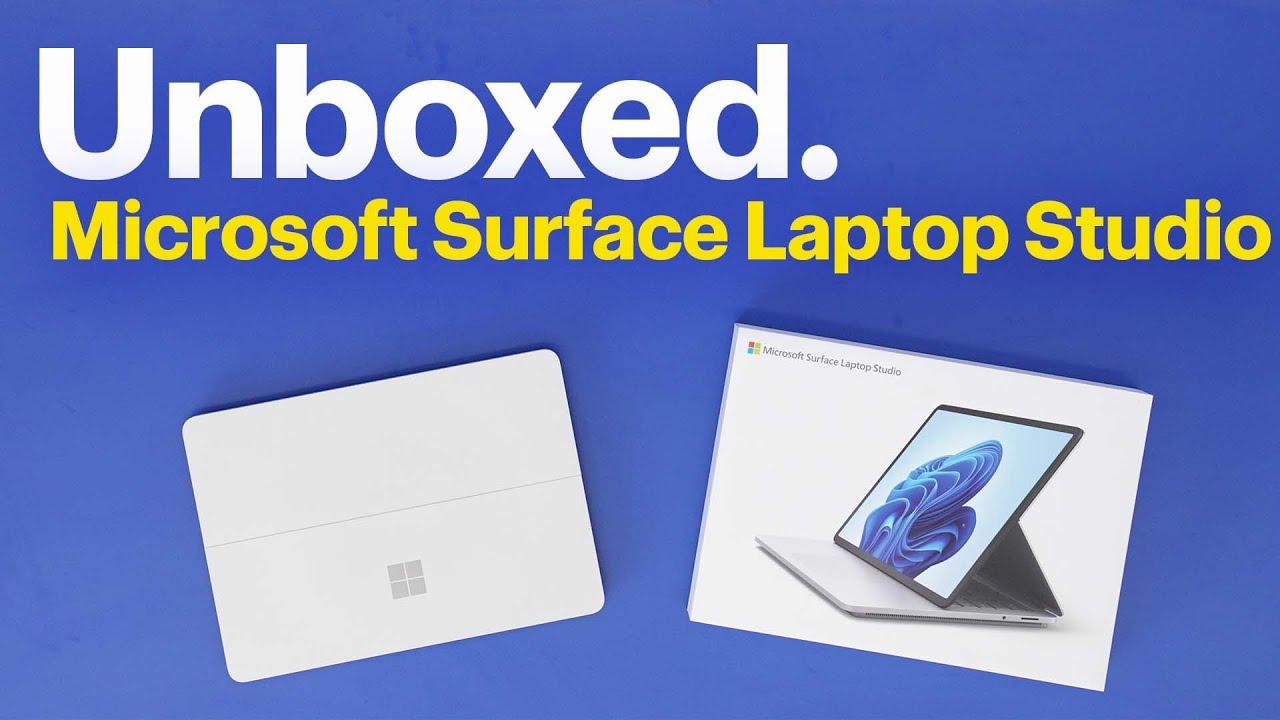 Unboxed: Microsoft Surface Laptop Studio thumbnail