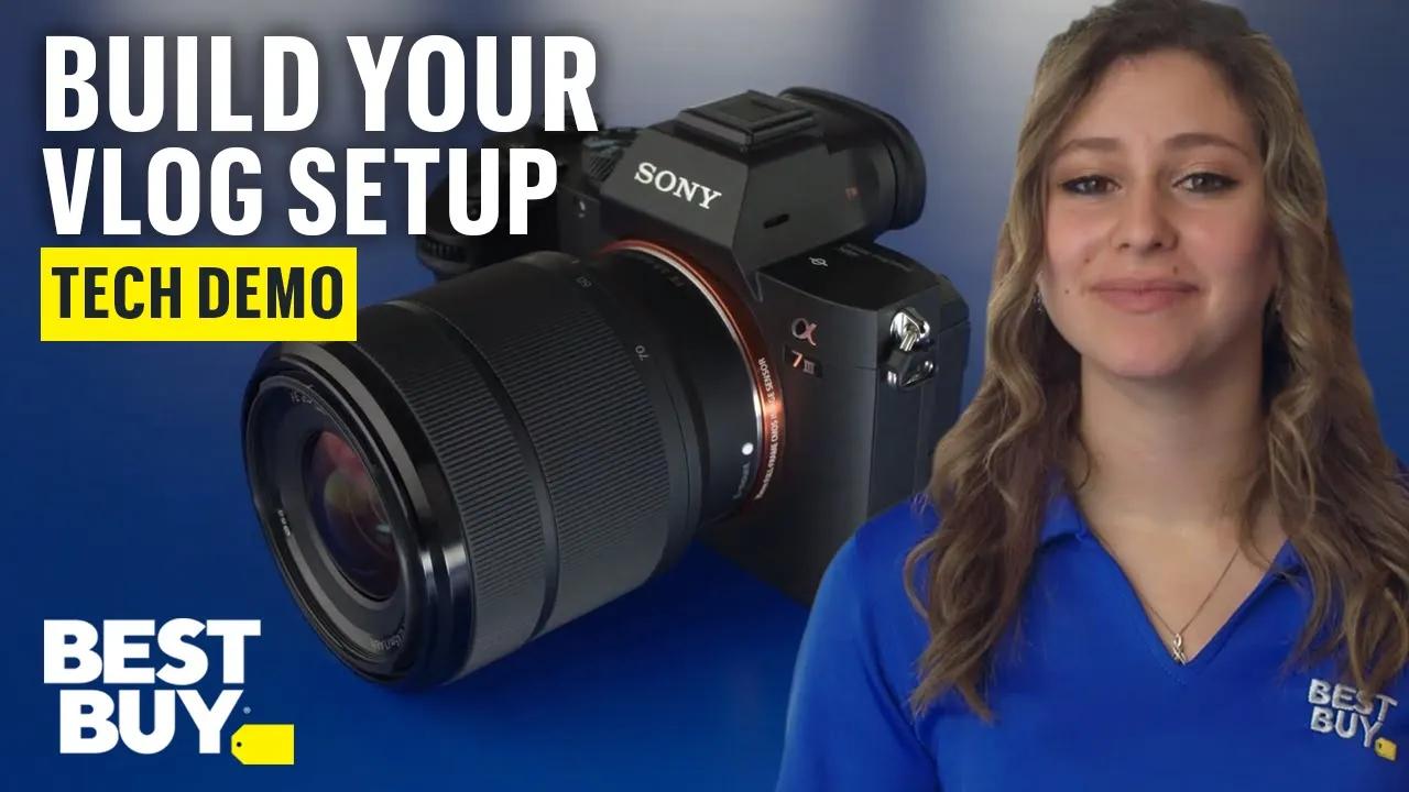 Building Your Vlog Setup - Tech Demo from Best Buy thumbnail