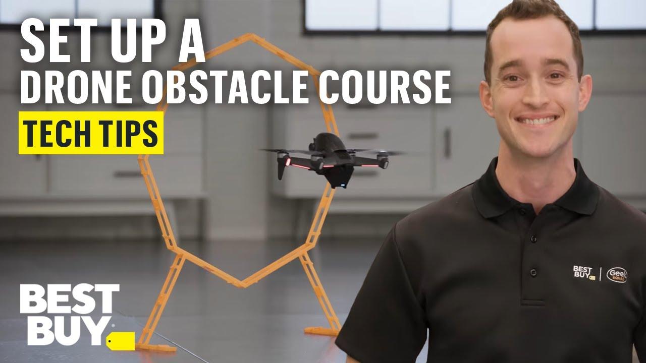 Setting Up a Drone Obstacle Course - Tech Tips from Best Buy thumbnail