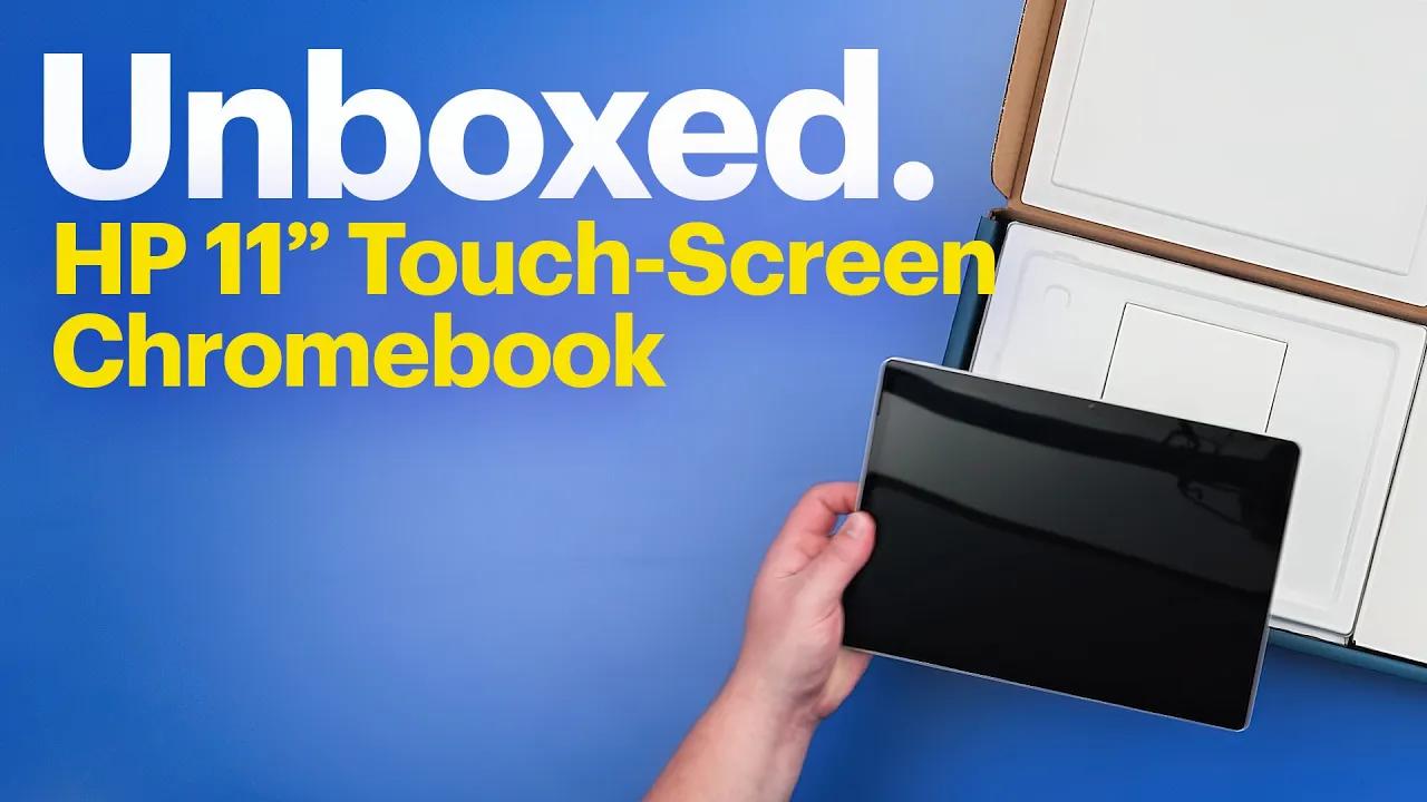 Unboxed: HP 11” Touchscreen Chromebook thumbnail