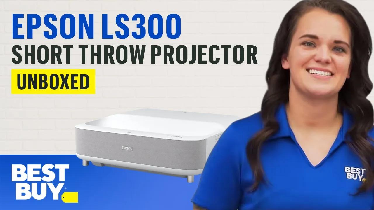 Epson Epiqvision LS300 Short Throw Projector - Unboxed from Best Buy thumbnail