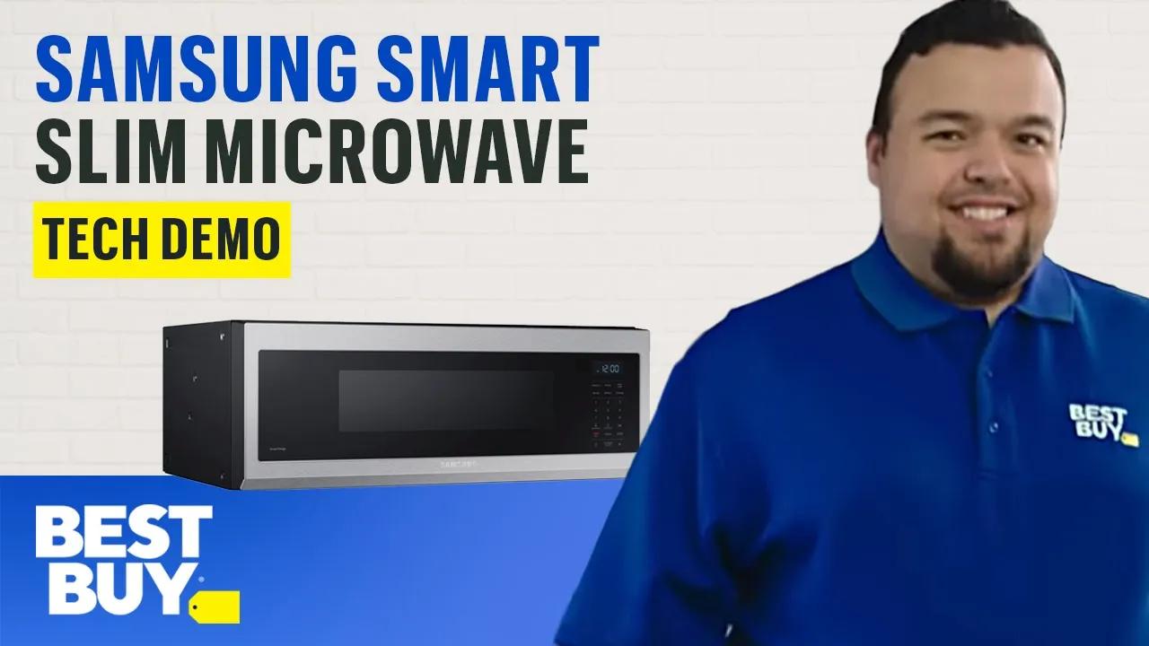 Samsung Smart SLIM Microwave - Tech Demo from Best Buy thumbnail