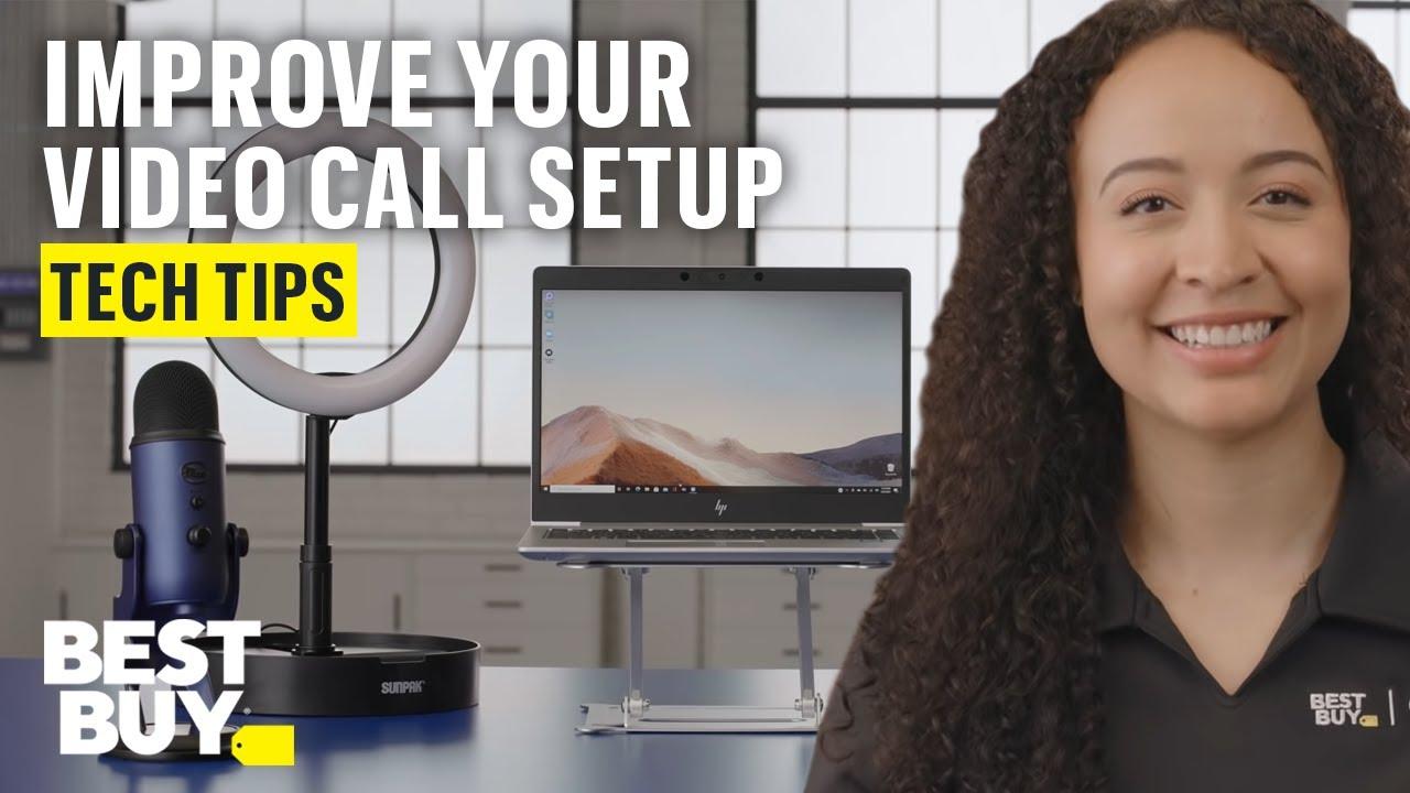 Improving Your Video Call Setup - Tech Tips from Best Buy thumbnail