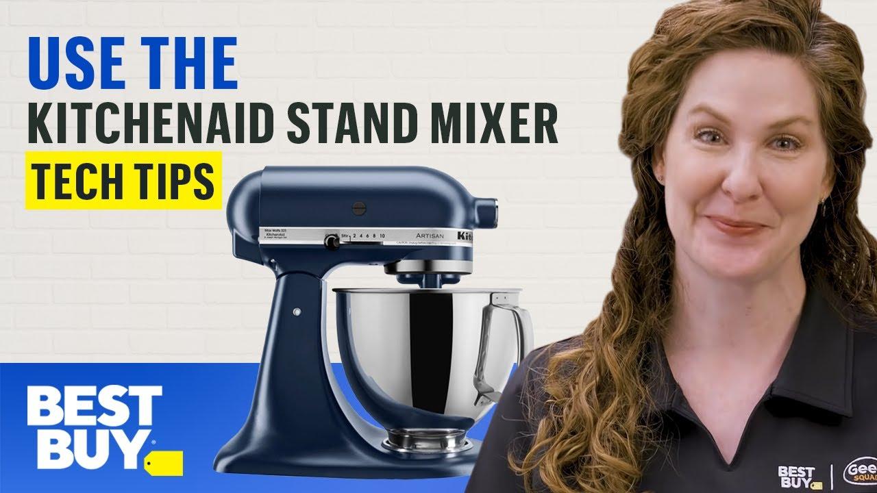 Using the KitchenAid Stand Mixer - Tech Tips from Best Buy thumbnail