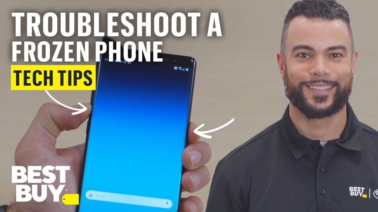 Troubleshooting a Frozen Phone - Tech Tips from Best Buy thumbnail