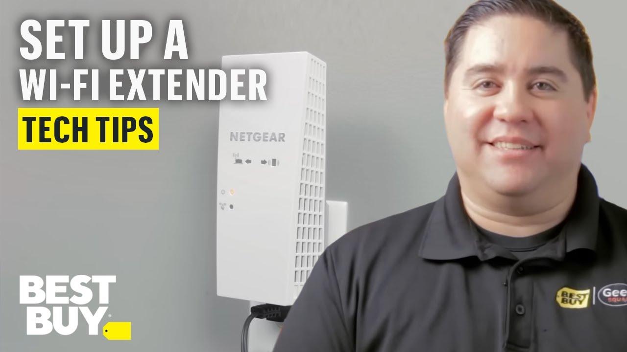 How to Set Up a Wi-Fi Extender - Tech Tips from Best Buy thumbnail