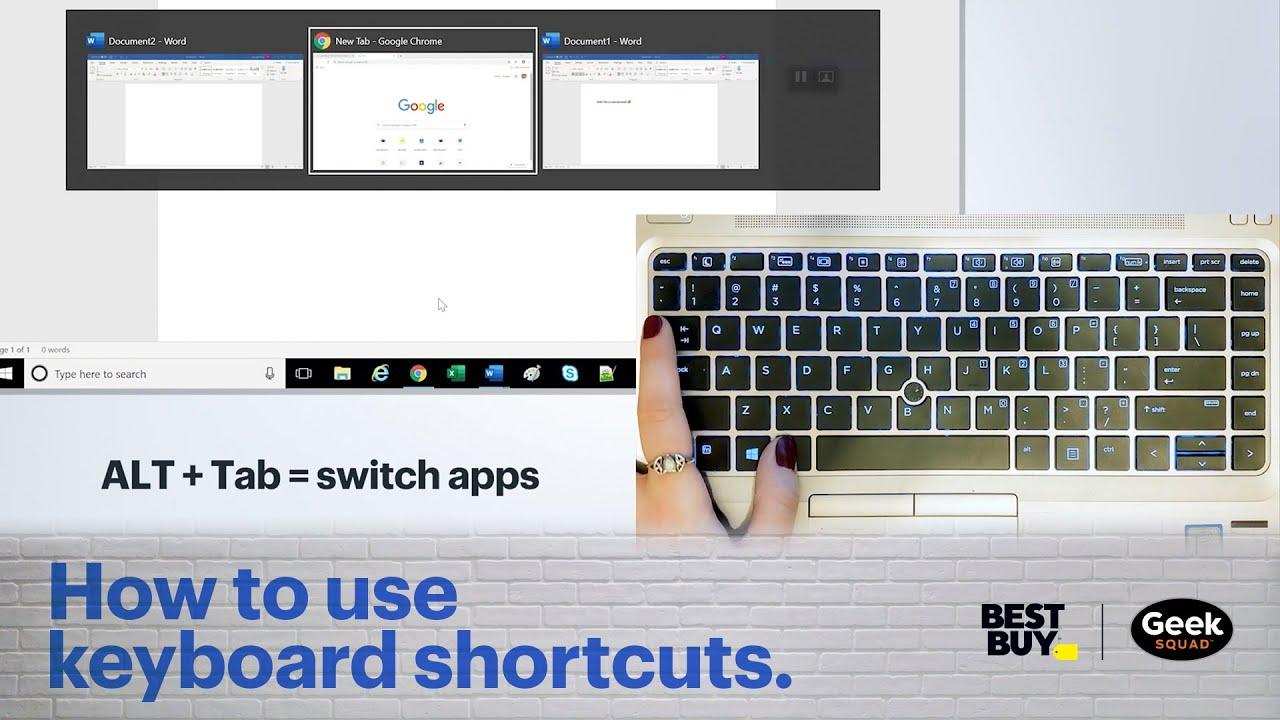 Tech Tips Remote: How to use keyboard shortcuts. thumbnail