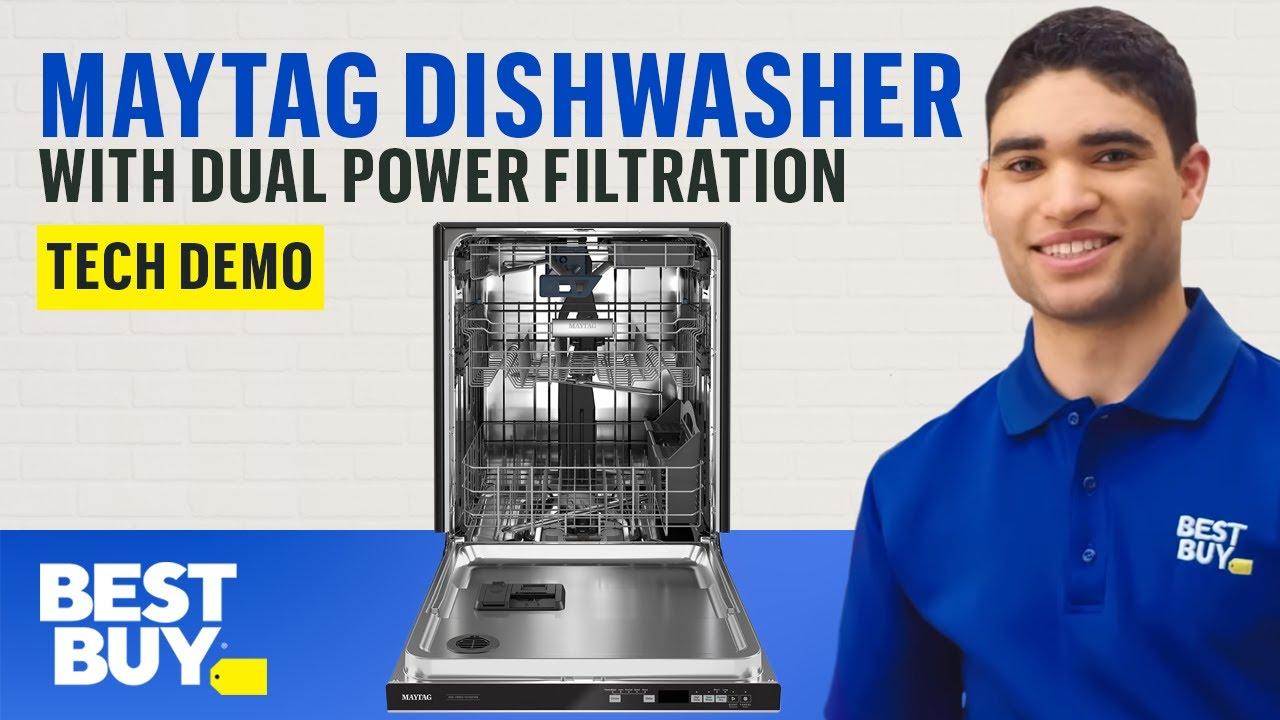 Maytag Dishwasher with Dual Power Filtration - Tech Demo from Best Buy thumbnail