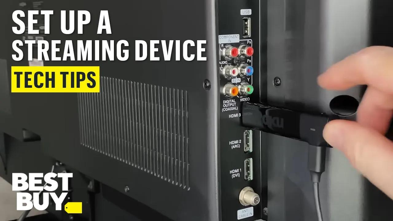 How to Add a Streaming Device to Your TV - Tech Tips from Best Buy thumbnail