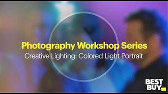 Creative Lighting: Colored Light Portrait thumbnail