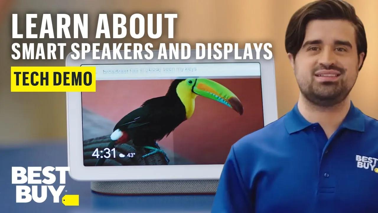 Learning About Smart Speakers and Displays - Tech Demo from Best Buy thumbnail