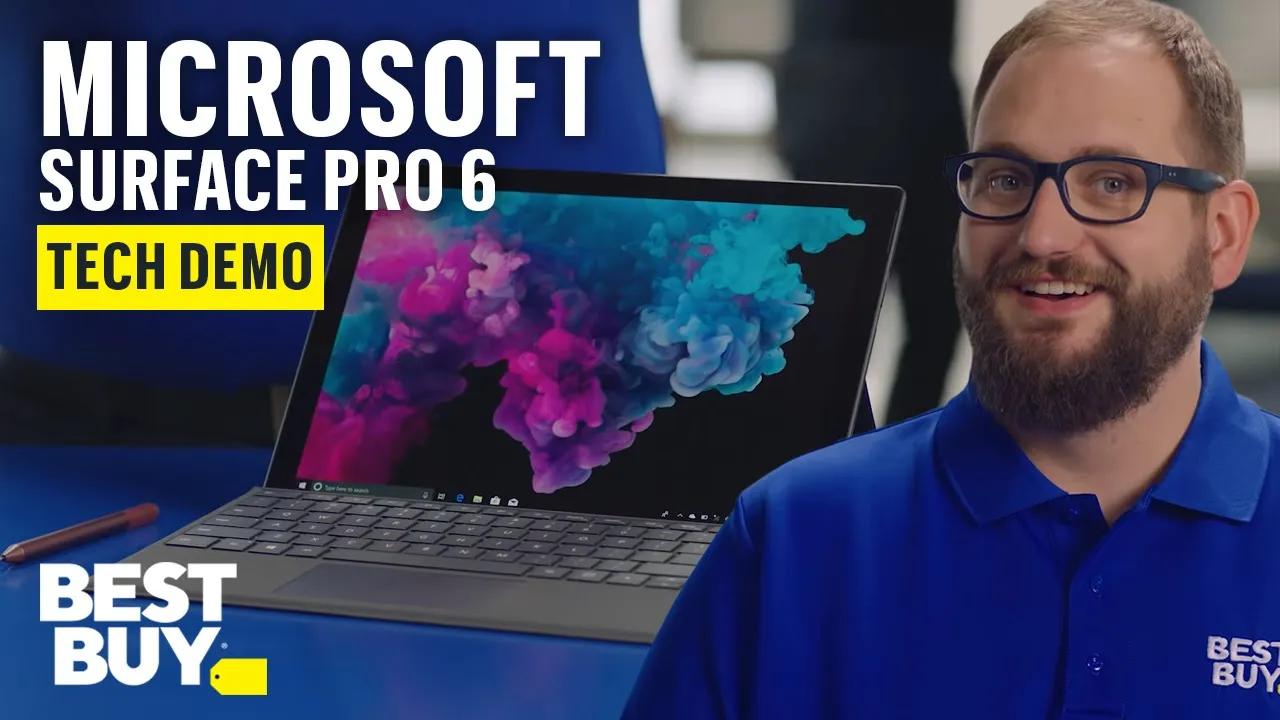 Microsoft Surface Pro 6 - Tech Demo from Best Buy thumbnail