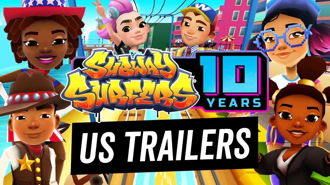 All US Subway Surfers World Tour Cities - 10 Years Running Edition | SYBO TV thumbnail