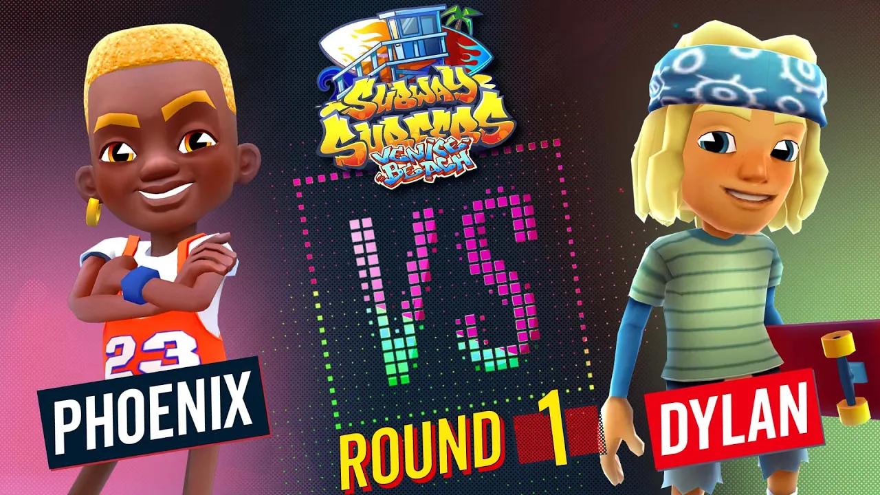 Subway Surfers Versus | Phoenix VS Dylan | Venice Beach - Round 1 | SYBO TV thumbnail