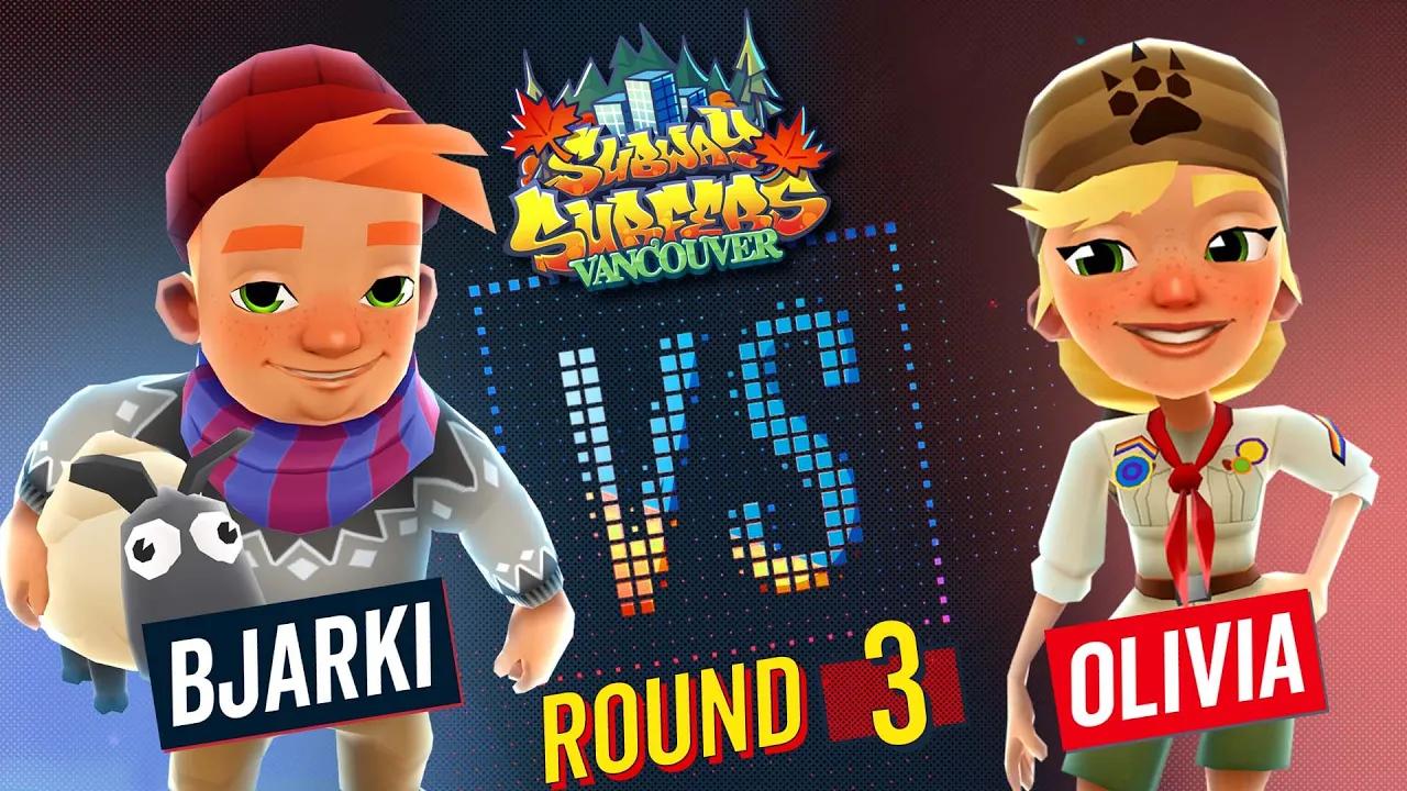 Subway Surfers Versus | Bjarki VS Olivia | Vancouver - Round 3 | SYBO TV thumbnail