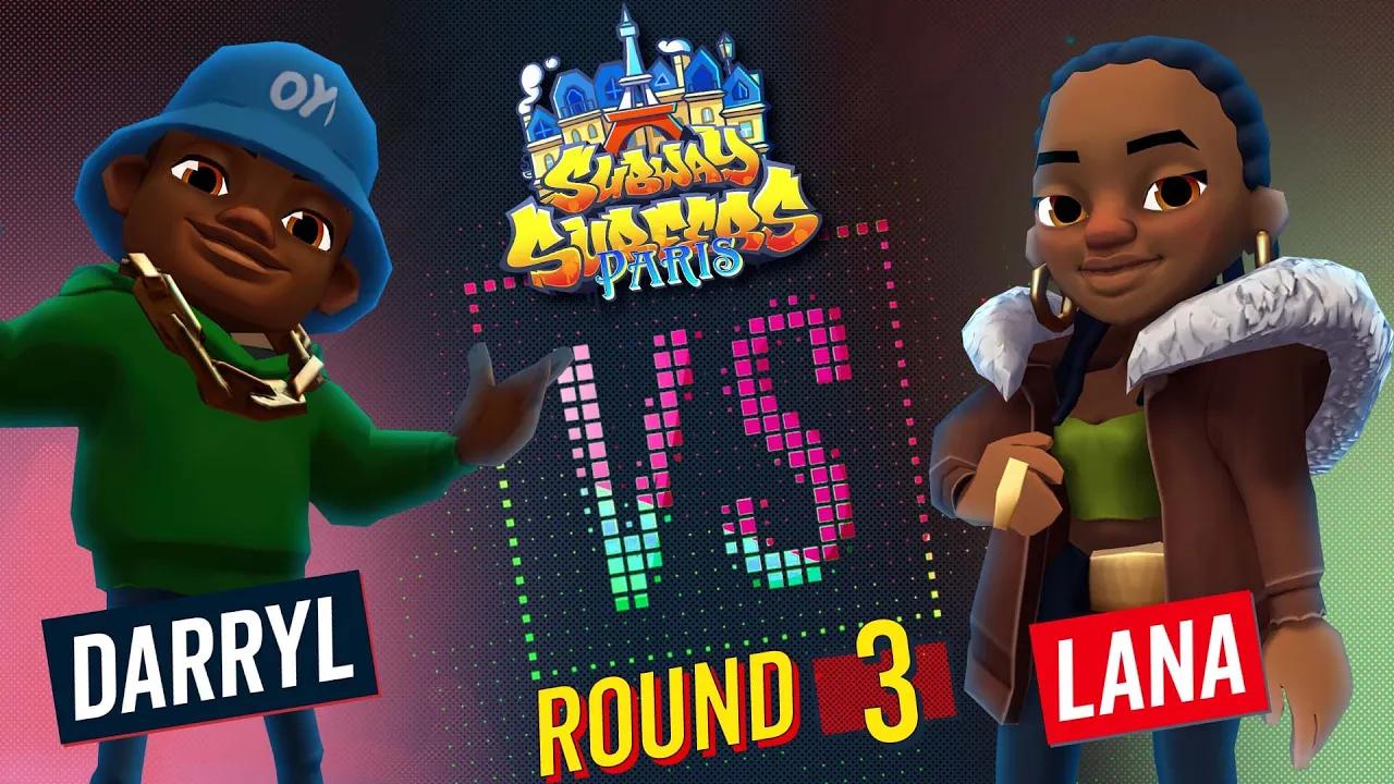 Subway Surfers Versus | Darryl VS Lana | Paris - Round 3 | SYBO TV thumbnail