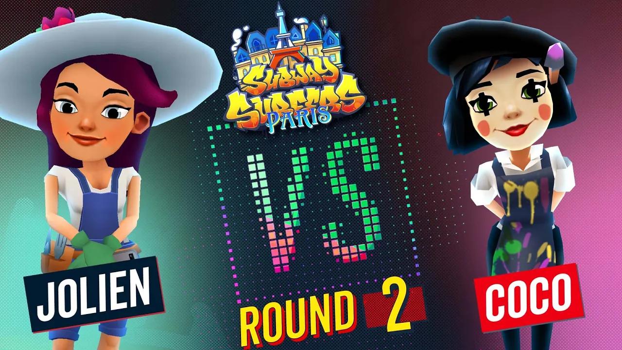 Subway Surfers Versus | Jolien VS Coco | Paris - Round 2 | SYBO TV thumbnail