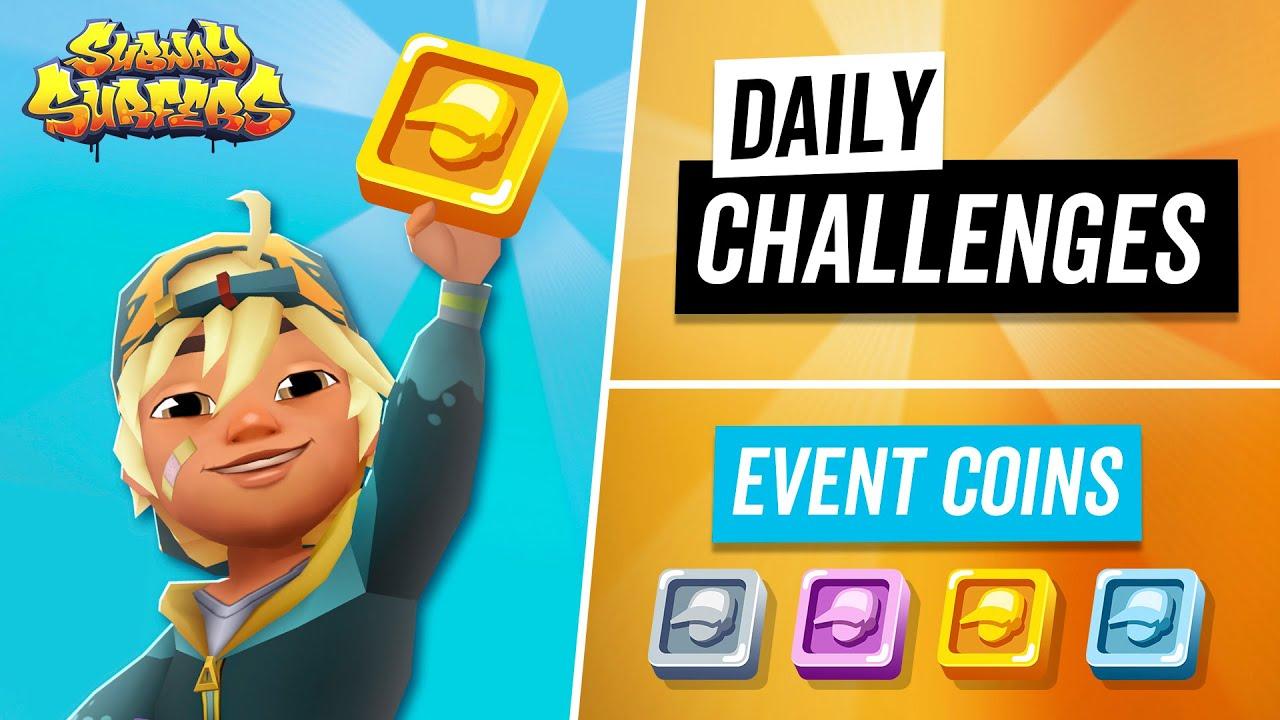 NEW! Subway Surfers Daily Challenge and Event Coins | Feature Spotlight thumbnail