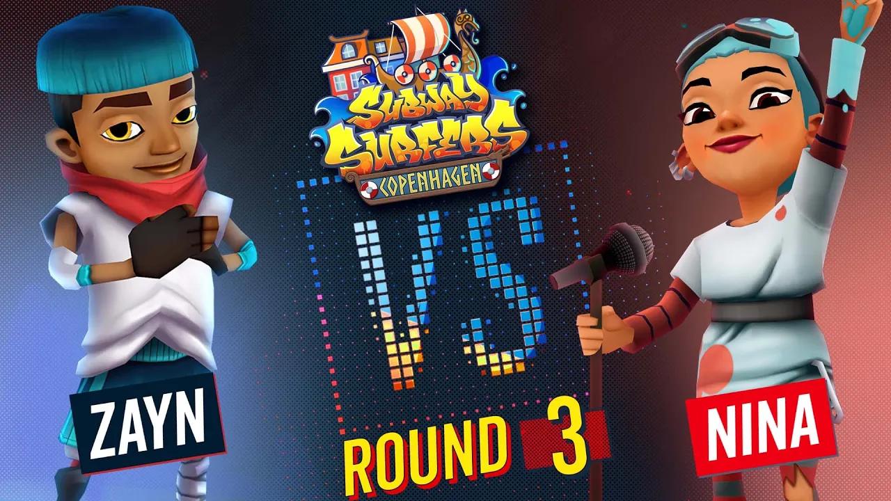 Subway Surfers Versus | Zayn VS Nina | Copenhagen - Round 3 | SYBO TV thumbnail