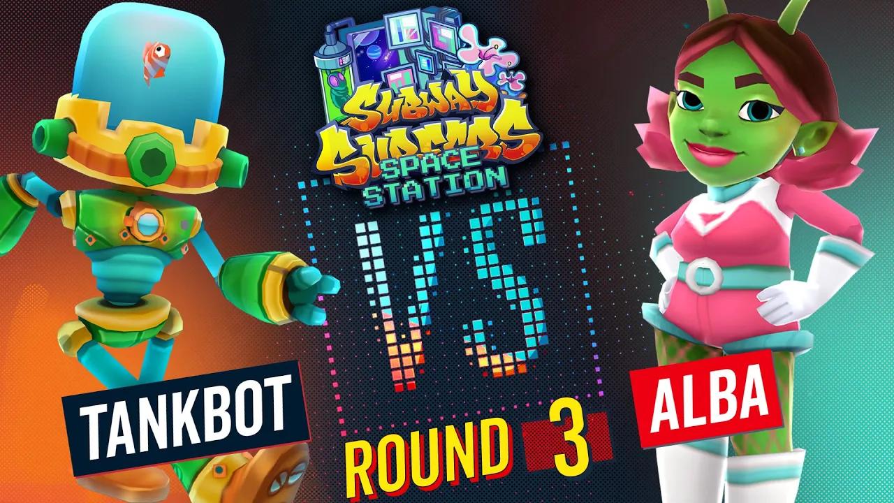 Subway Surfers Versus | Tankbot VS Alba | Space Station - Round 3 | SYBO TV thumbnail