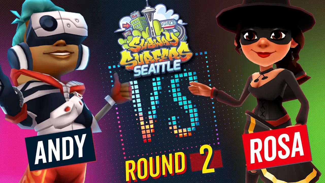 Subway Surfers Versus | Andy VS Rosa | Seattle - Round 2 | SYBO TV thumbnail