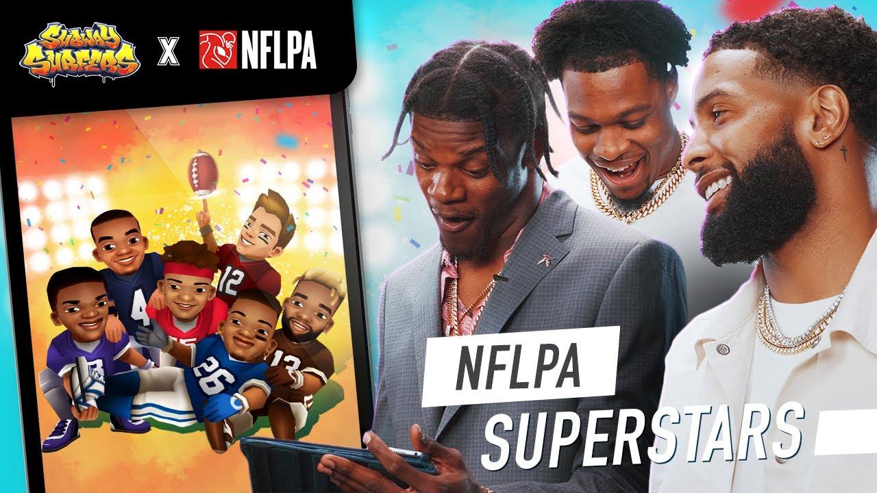 OBJ, Lamar, Kenyan & N'keal play new Subway Surfers Update! | Subway Surfers x NFLPA thumbnail