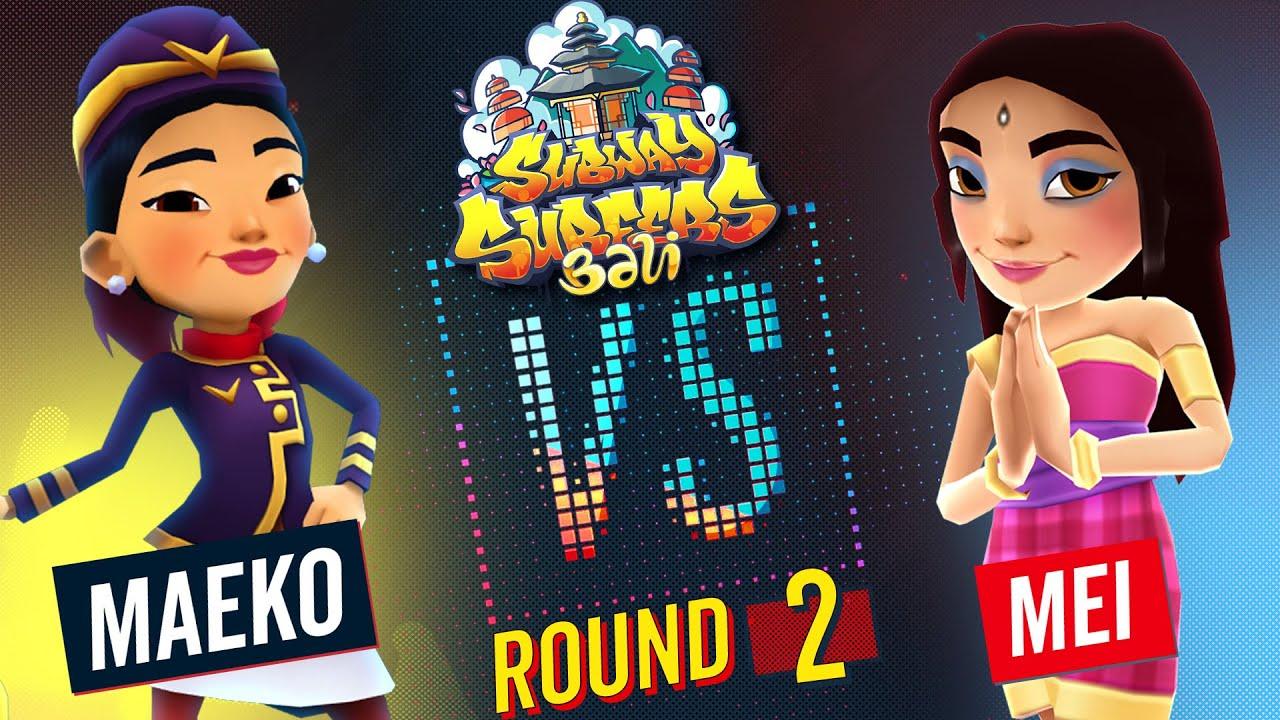 Subway Surfers Versus | Maeko VS Mei | Bali - Round 2 | SYBO TV thumbnail